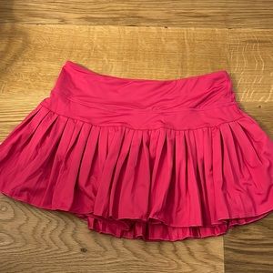 pink gold hinge skirt